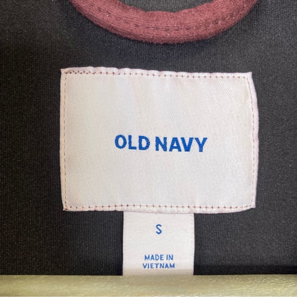 Old Navy Faux Suede Zip Up Moto Jacket size Small - Picture 4 of 11